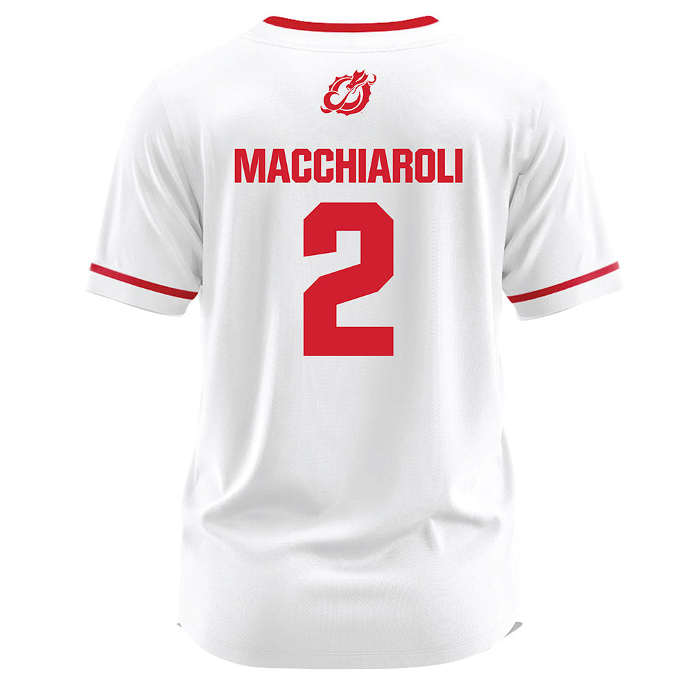 MSUM - NCAA Softball : Sami Macchiaroli - White Jersey-1