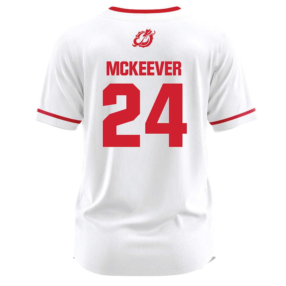 MSUM - NCAA Softball : Riley McKeever - White Jersey-1