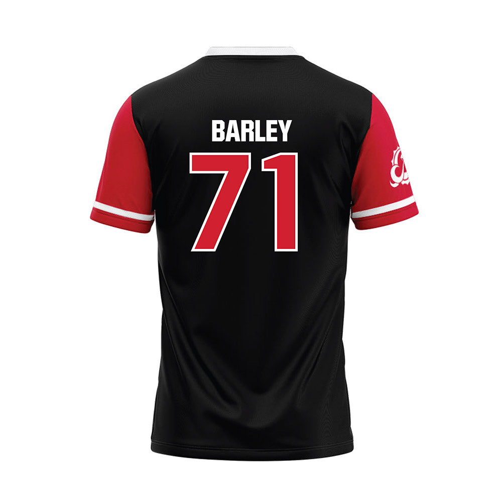 MSUM - NCAA Softball : Isabella Barley - Black Baseball Jersey-1