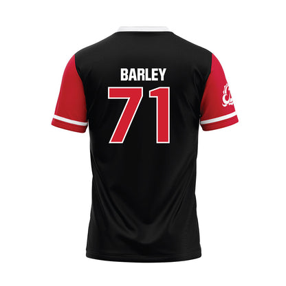 MSUM - NCAA Softball : Isabella Barley - Black Baseball Jersey-1