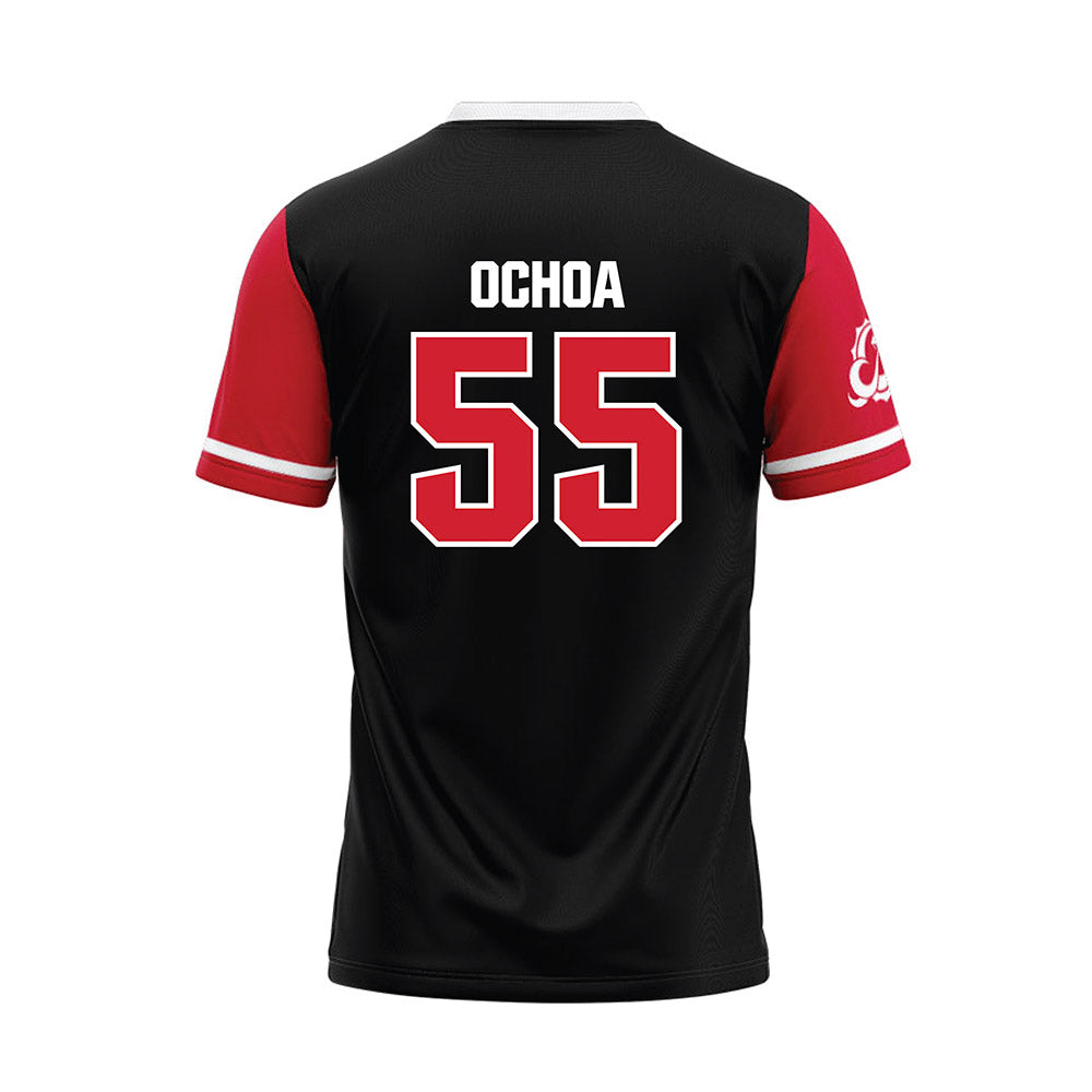 MSUM - NCAA Softball : Alyssa Ochoa - Black Baseball Jersey-1