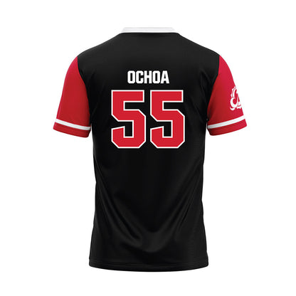 MSUM - NCAA Softball : Alyssa Ochoa - Black Baseball Jersey-1