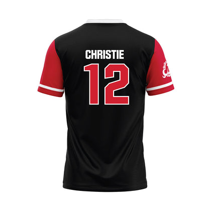 MSUM - NCAA Softball : Chloe Christie - Black Baseball Jersey-1