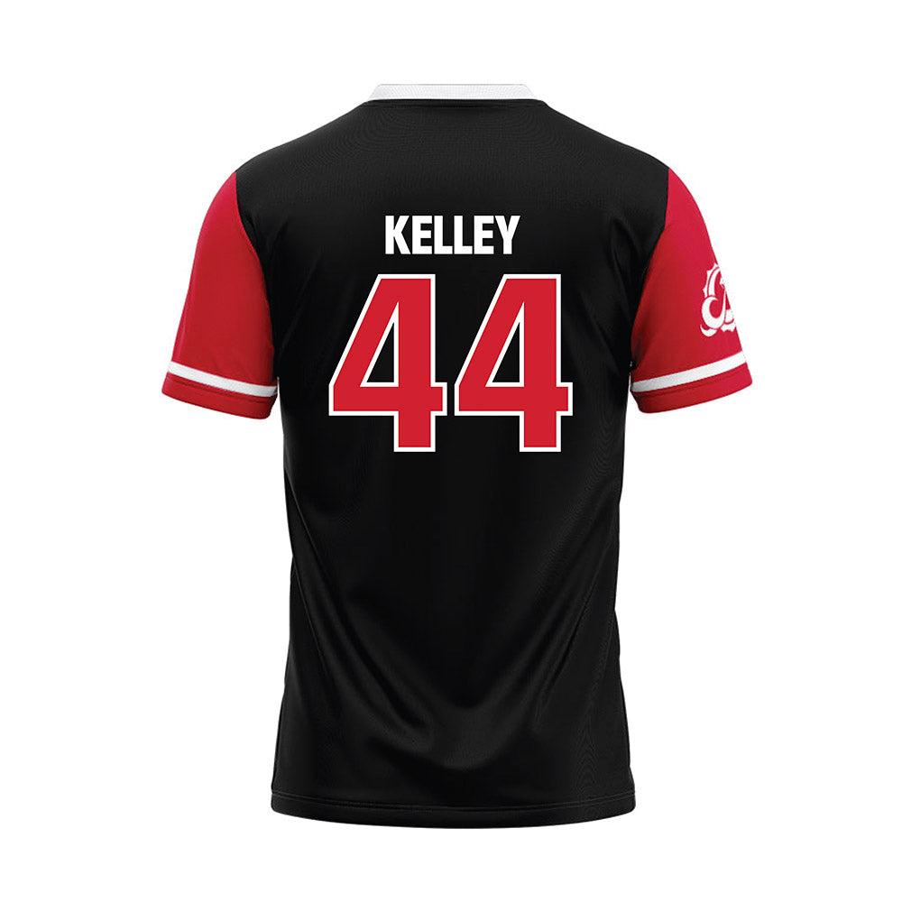 MSUM - NCAA Softball : Caitlin Kelley - Black Baseball Jersey-1
