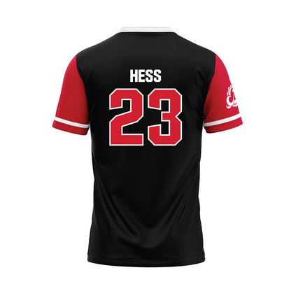 MSUM - NCAA Softball : Annabella Hess - Black Baseball Jersey-1