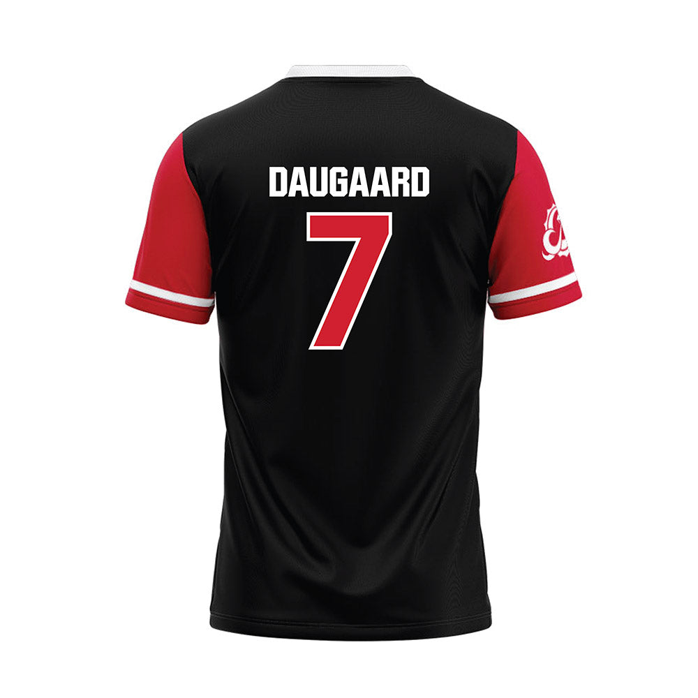 MSUM - NCAA Softball : Morgan Daugaard - Black Baseball Jersey-1