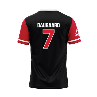 MSUM - NCAA Softball : Morgan Daugaard - Black Baseball Jersey-1