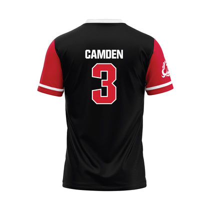 MSUM - NCAA Softball : Lacey Camden - Black Baseball Jersey-1