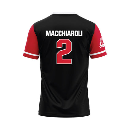 MSUM - NCAA Softball : Sami Macchiaroli - Black Baseball Jersey-1