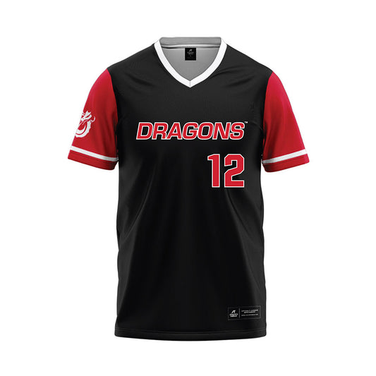 MSUM - NCAA Softball : Chloe Christie - Black Baseball Jersey-0