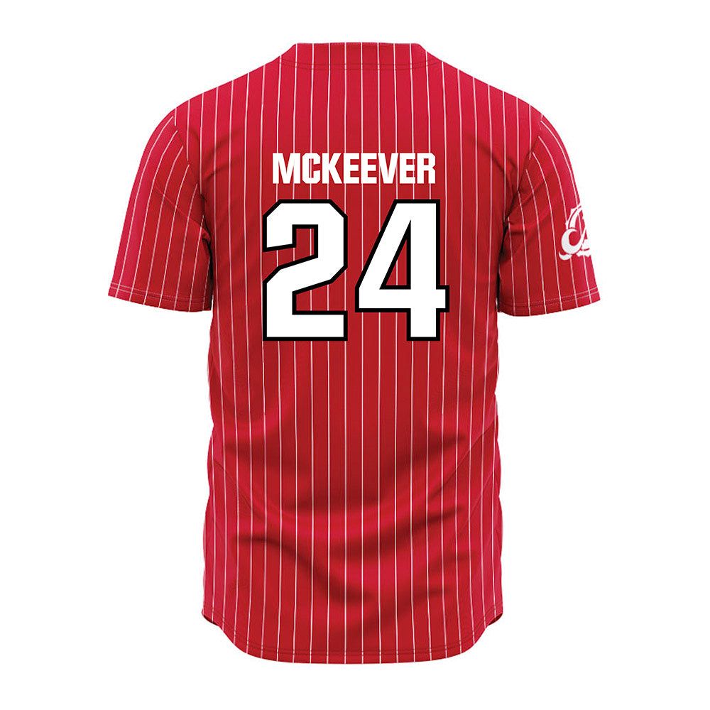 MSUM - NCAA Softball : Riley McKeever - Red Jersey-1
