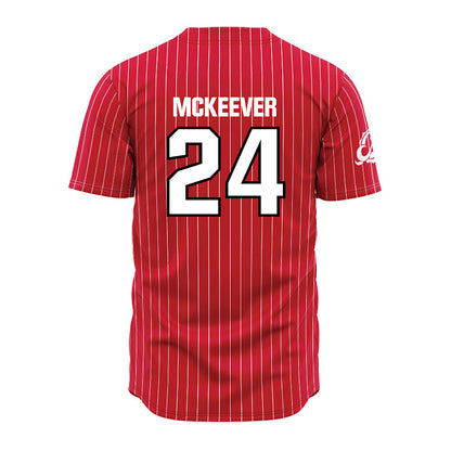 MSUM - NCAA Softball : Riley McKeever - Red Jersey-1