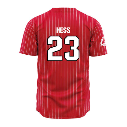 MSUM - NCAA Softball : Annabella Hess - Red Jersey-1