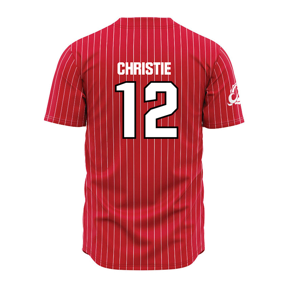 MSUM - NCAA Softball : Chloe Christie - Red Jersey-1