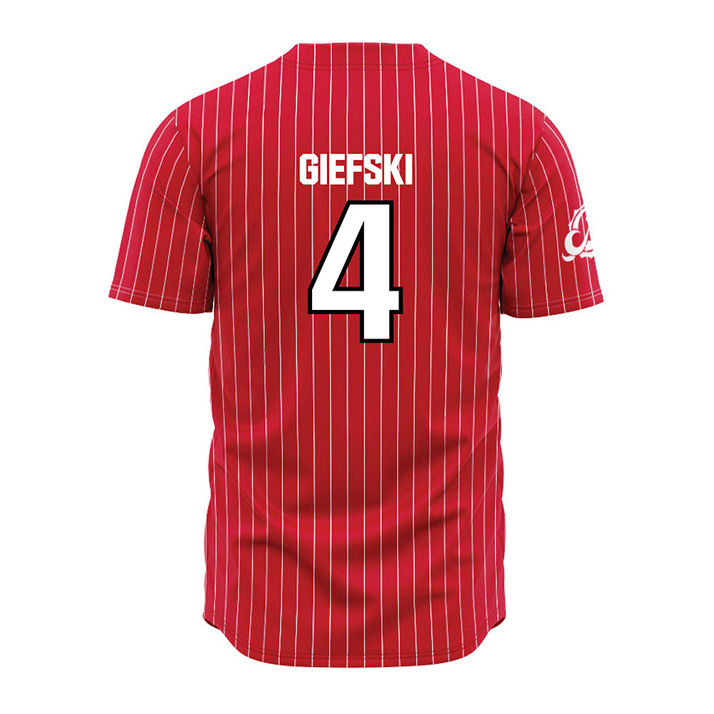 MSUM - NCAA Softball : Brooklyn Giefski - Red Jersey-1