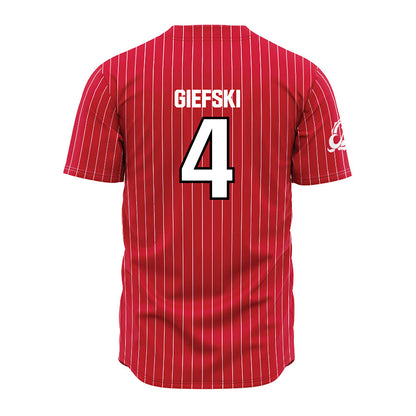 MSUM - NCAA Softball : Brooklyn Giefski - Red Jersey-1