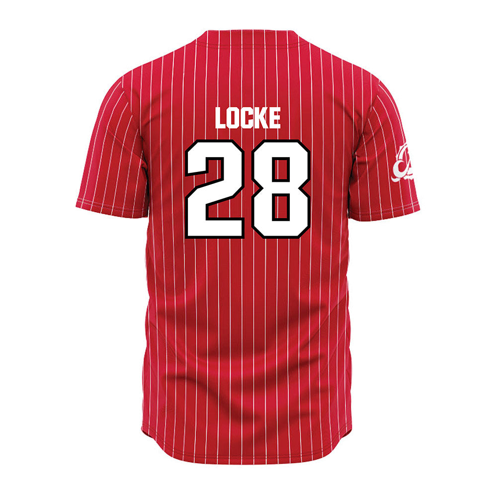 MSUM - NCAA Softball : Courtney Locke - Red Jersey-1