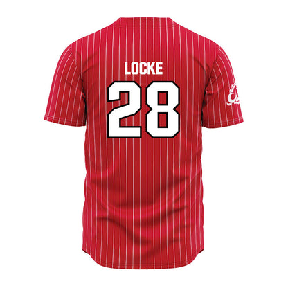 MSUM - NCAA Softball : Courtney Locke - Red Jersey-1