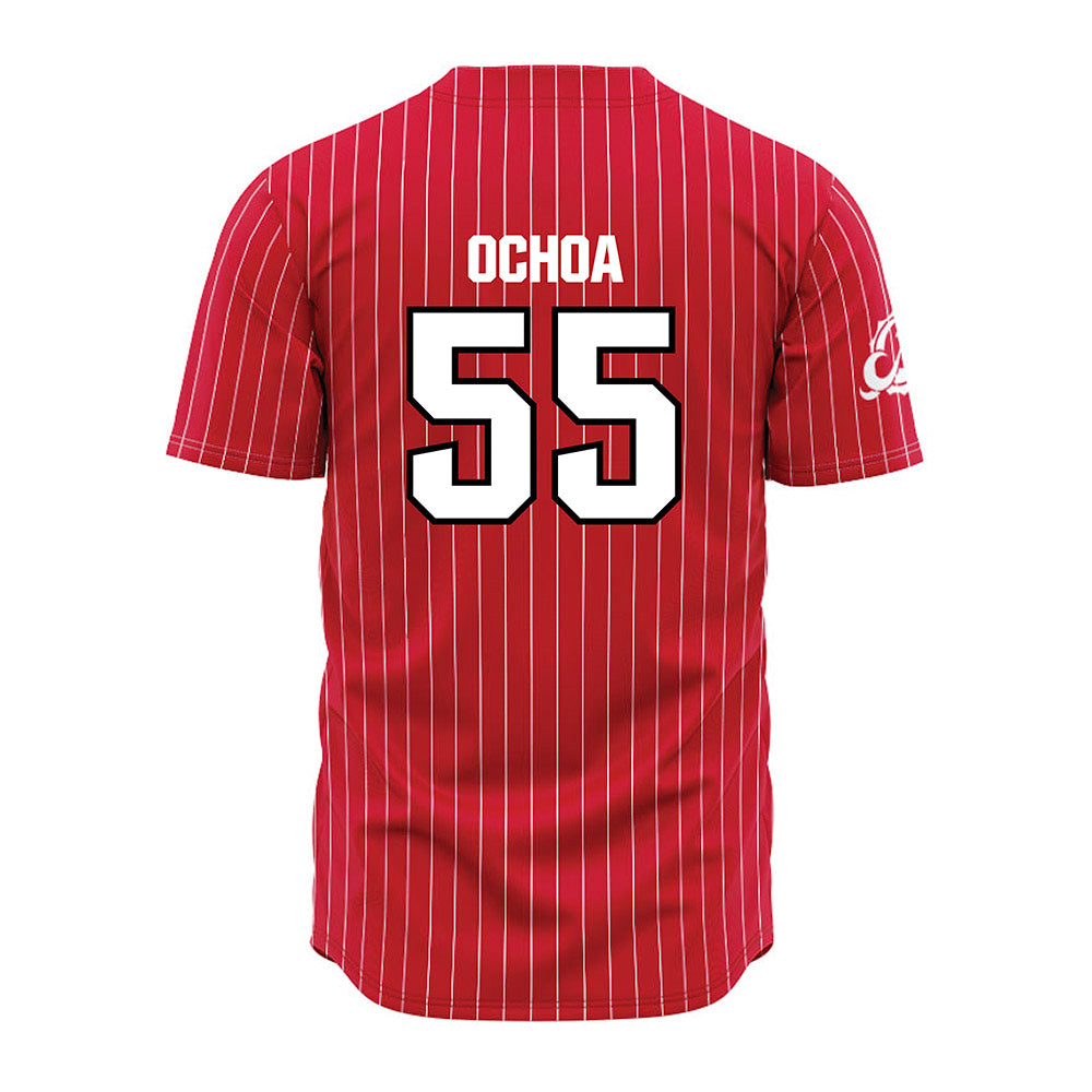 MSUM - NCAA Softball : Alyssa Ochoa - Red Jersey-1
