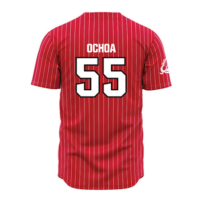 MSUM - NCAA Softball : Alyssa Ochoa - Red Jersey-1