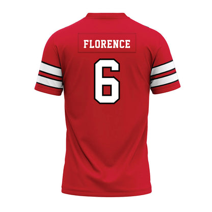 MSUM - NCAA Football : Gage Florence - Red Premium Football Jersey-1