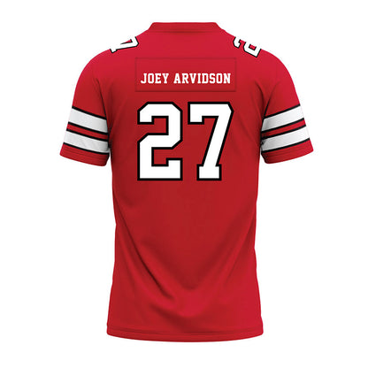 MSUM - NCAA Football : Joey Arvidson Joey Arvidson - Red Premium Football Jersey-1