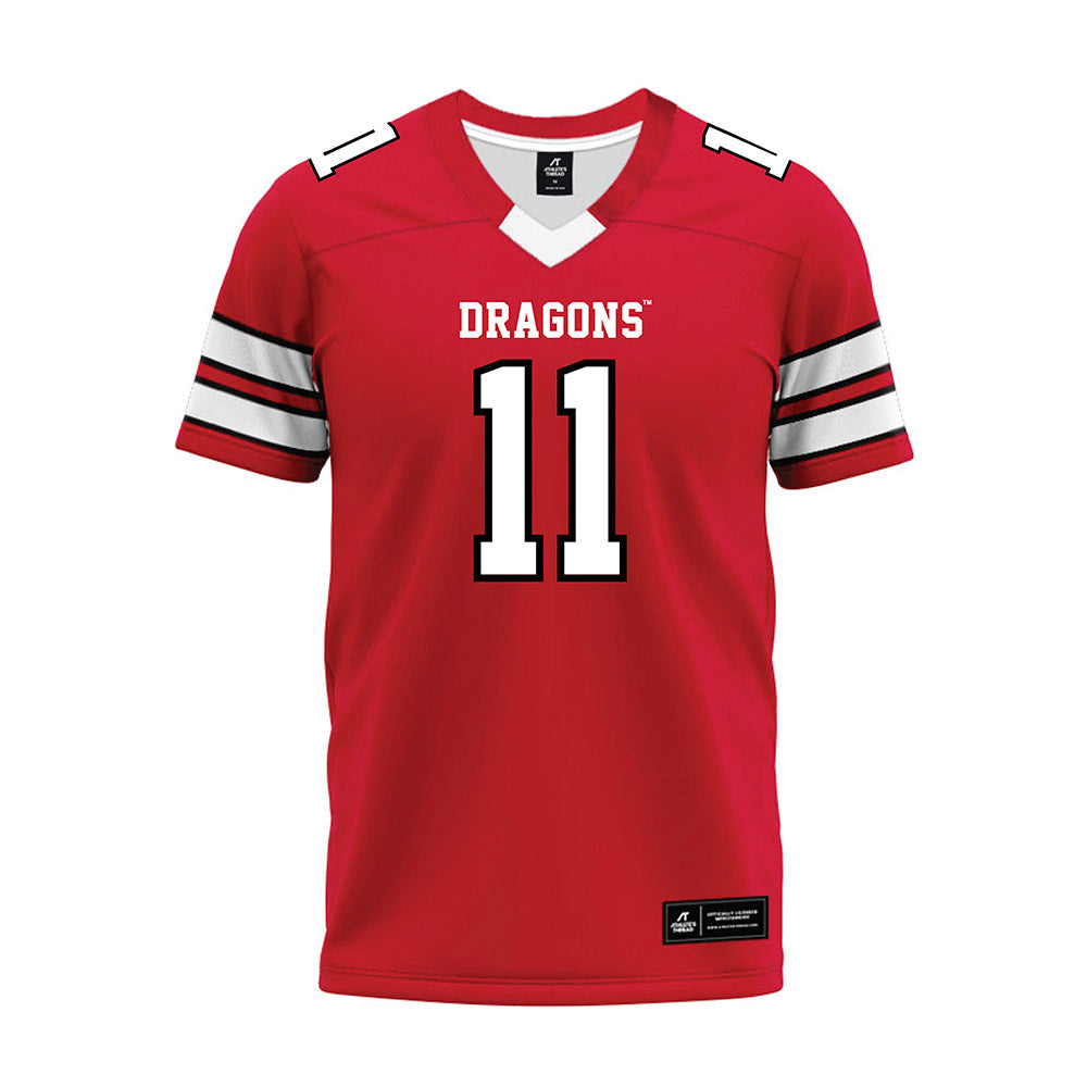 MSUM - NCAA Football : Madden Thorson - Red Premium Football Jersey-0