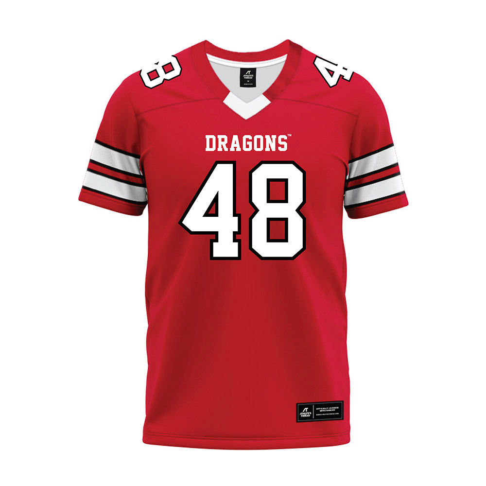MSUM - NCAA Football : Brayden Spears - Red Premium Football Jersey-0