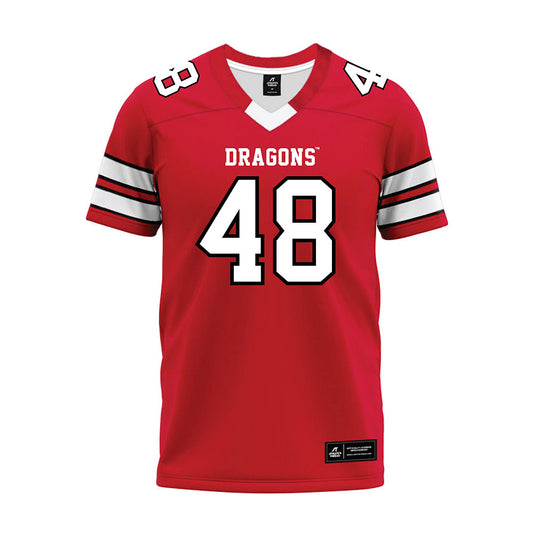 MSUM - NCAA Football : Brayden Spears - Red Premium Football Jersey-0