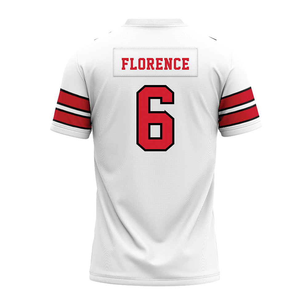 MSUM - NCAA Football : Gage Florence - White Premium Football Jersey-1