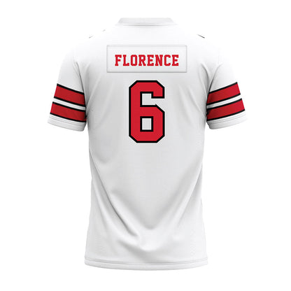 MSUM - NCAA Football : Gage Florence - White Premium Football Jersey-1