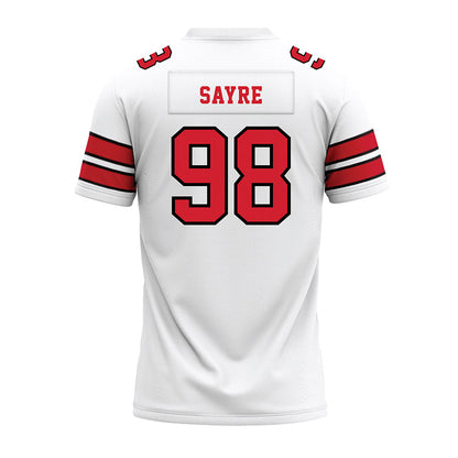MSUM - NCAA Football : Ashton Sayre - White Premium Football Jersey-1