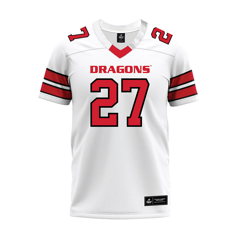 MSUM - NCAA Football : Joey Arvidson - White Premium Football Jersey-0