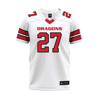 MSUM - NCAA Football : Joey Arvidson - White Premium Football Jersey-0