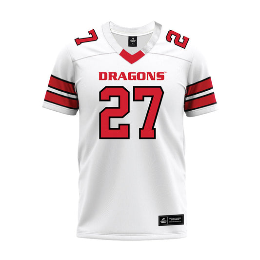 MSUM - NCAA Football : Joey Arvidson - White Premium Football Jersey-0