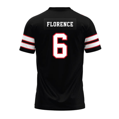 MSUM - NCAA Football : Gage Florence - Black Premium Football Jersey-1