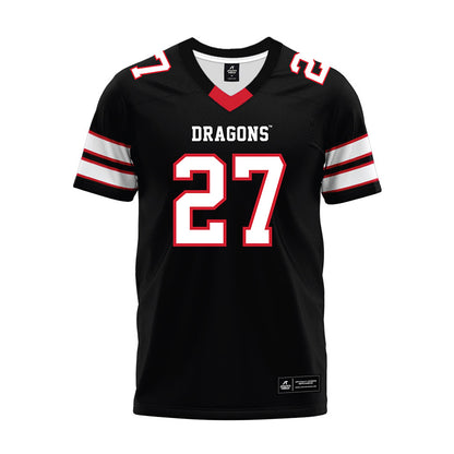 MSUM - NCAA Football : Joey Arvidson - Black Premium Football Jersey-0
