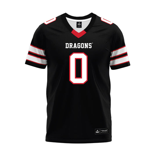 MSUM - NCAA Football : Hunter MacGillivray - Black Premium Football Jersey-0