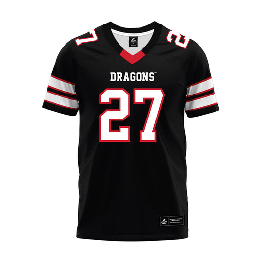 MSUM - NCAA Football : Joey Arvidson Joey Arvidson - Black Premium Football Jersey-0
