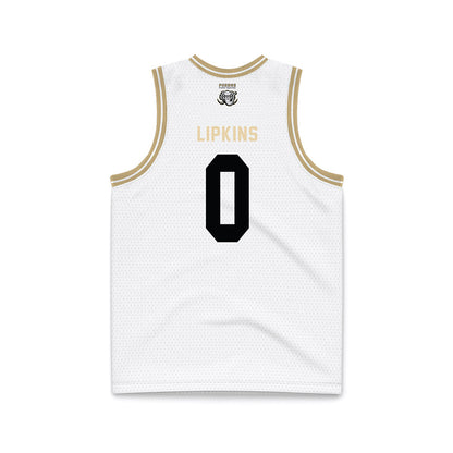 PFW - NCAA Men's Basketball : JaCorey Lipkins - White Basketball Jersey-1