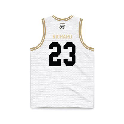 PFW - NCAA Men's Basketball : Solomon Richard - White Basketball Jersey-1