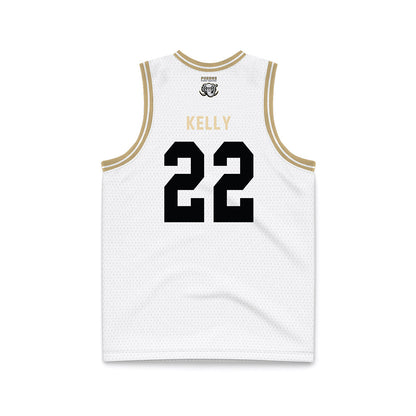 PFW - NCAA Men's Basketball : Danny Kelly - White Basketball Jersey-1