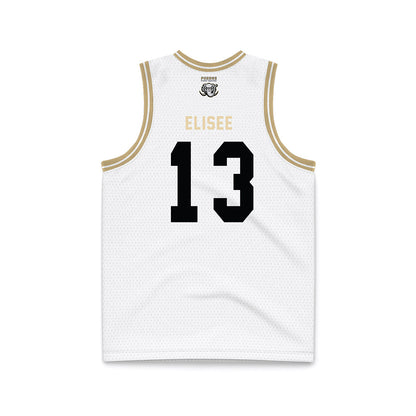 PFW - NCAA Men's Basketball : Deangelo Elisee - White Basketball Jersey-1