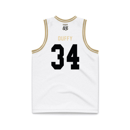 PFW - NCAA Men's Basketball : Darius Duffy - White Basketball Jersey-1