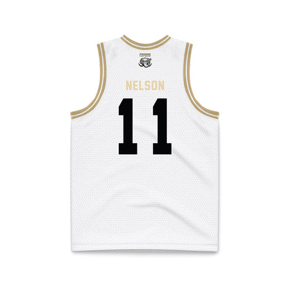 PFW - NCAA Men's Basketball : Maximus Nelson - White Basketball Jersey-1