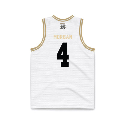PFW - NCAA Men's Basketball : Chris Morgan - White Basketball Jersey-1