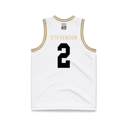 PFW - NCAA Men's Basketball : Mikale Stevenson - White Basketball Jersey-1