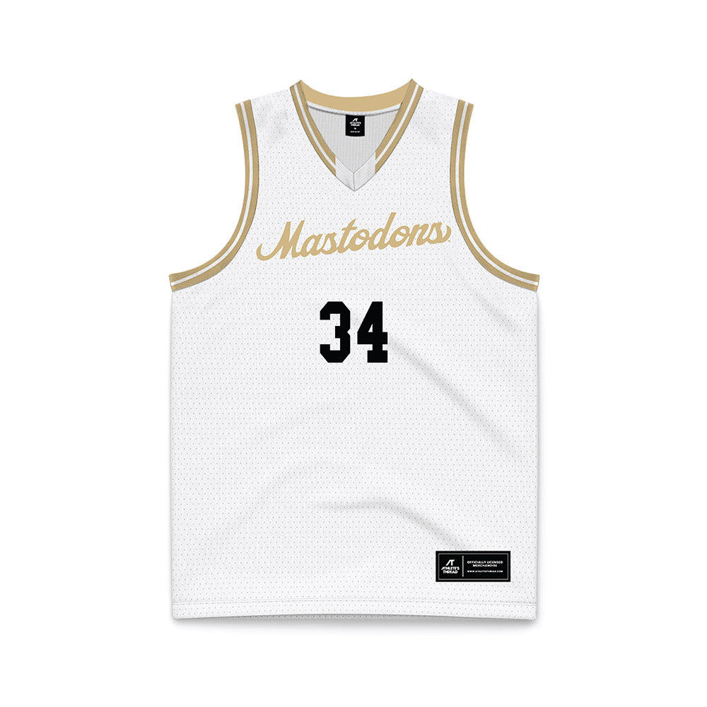 PFW - NCAA Men's Basketball : Darius Duffy - White Basketball Jersey-0