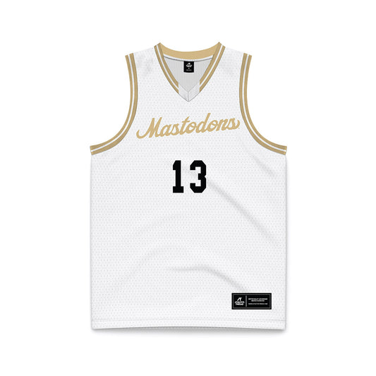 PFW - NCAA Men's Basketball : Deangelo Elisee - White Basketball Jersey-0