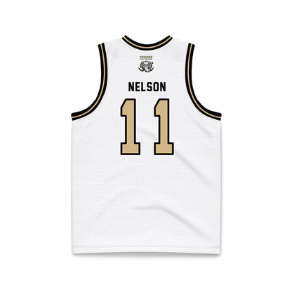 PFW - NCAA Men's Basketball : Maximus Nelson - Black Lining Basketball Jersey-1